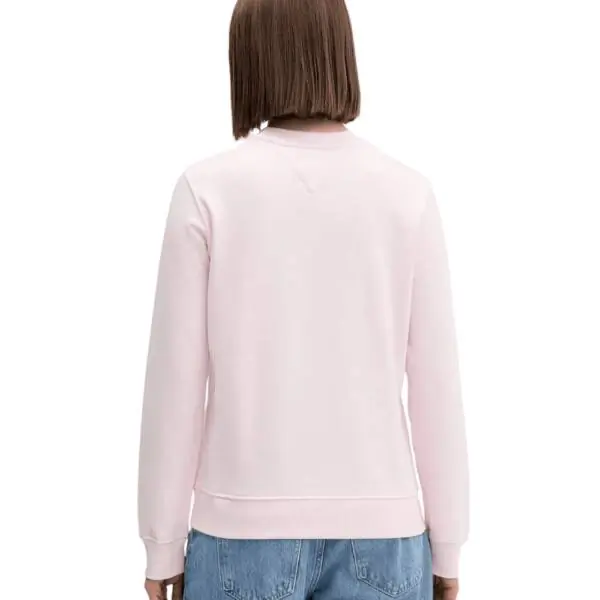 Tommy Hilfiger - Γυναικείο Φούτερ Tjw Essential Logo Regular Fit DW0DW21922-TOG Ροζ DW0DW21922-TOG