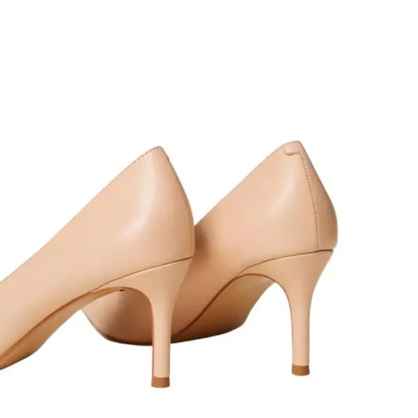 Twinset - Γυναικείες Γόβες Mid Heel Leather Court 261TCP032-00867 Ροζ 261TCP032-00867