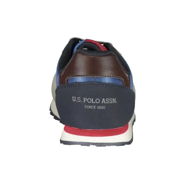 U.S. Polo Assn. - Παιδικά Sneakers Casual NOBIK011/KCNH1-BLUGRY02 Μπλε NOBIK011/KCNH1-BLUGRY02