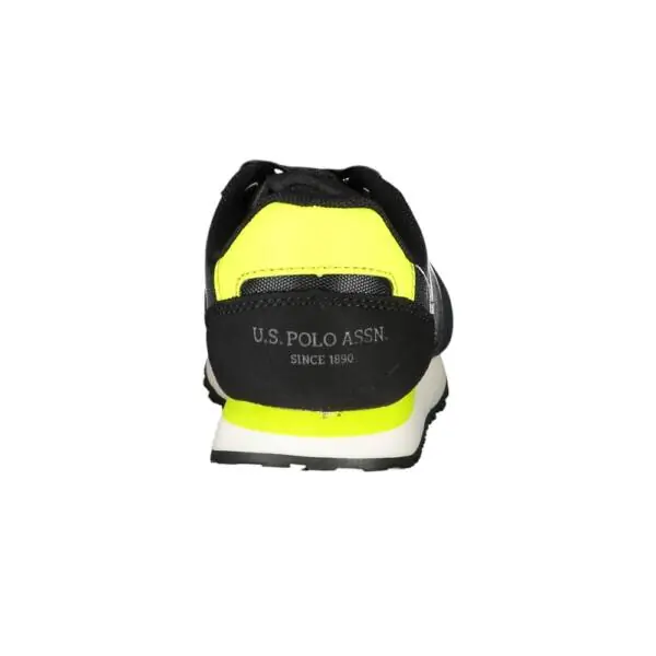 U.S. Polo Assn. - Παιδικά Sneakers Casual NOBIK011/KCNH1-DGR001 Μαύρο NOBIK011/KCNH1-DGR001