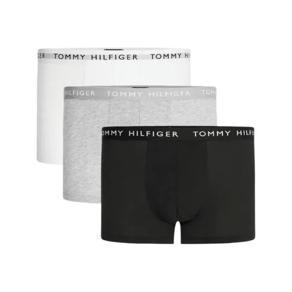 Tommy Hilfiger - Ανδρικά Μποξεράκια 3Pack Essential UM0UM02203-0XK Γκρι