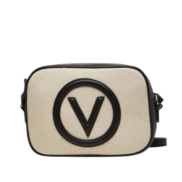 Valentino Bags - Γυναικεία Τσάντα Χιαστί Covent VBS7QO15-G41 Εκρού/Μαύρο