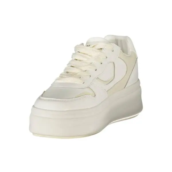 Blauer - Γυναικεία Sneakers Emery 03 Lea S5EMERY03LEA-WHICRE Λευκό/Κρεμ S5EMERY03LEA-WHICRE
