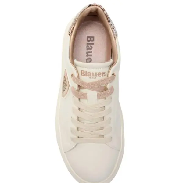 Blauer - Γυναικεία Sneakers Venus 01 Pyt F5VENUS01PYT-CREPYT Κρεμ F5VENUS01PYT-CREPYT