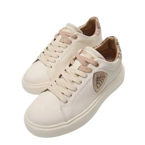 Blauer - Γυναικεία Sneakers Venus 01 Pyt F5VENUS01PYT-CREPYT Κρεμ F5VENUS01PYT-CREPYT