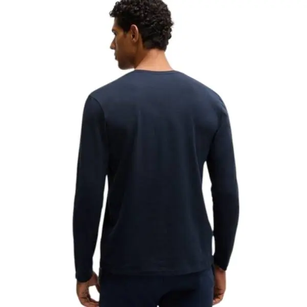 Boss - Ανδρική Μακρυμάνικη Μπλούζα Mix & Match 50515390-403 Μπλε 50515390-403