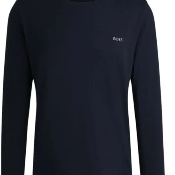 Boss - Ανδρική Μακρυμάνικη Μπλούζα Mix & Match 50515390-403 Μπλε 50515390-403