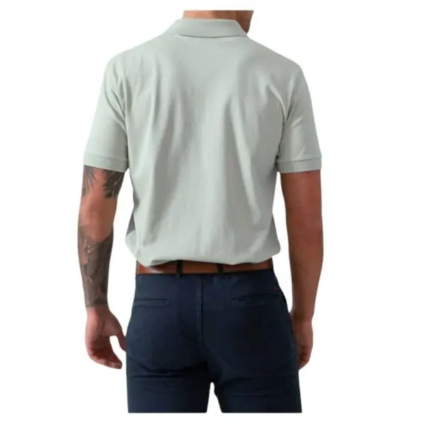 Boss - Ανδρικό Polo T-shirt Passenger Slim Fit 50507803-043 Πράσινο Ανοιχτό 50507803-043