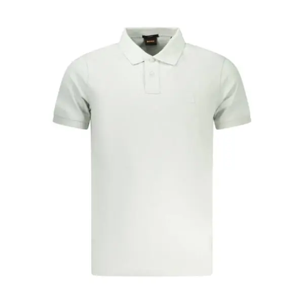 Boss - Ανδρικό Polo T-shirt Passenger Slim Fit 50507803-043 Πράσινο Ανοιχτό 50507803-043