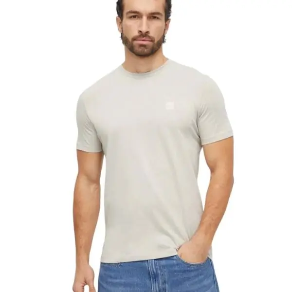 Boss - Ανδρικό T-shirt Orange San Jared-C Tales 50508584-070 Μπεζ