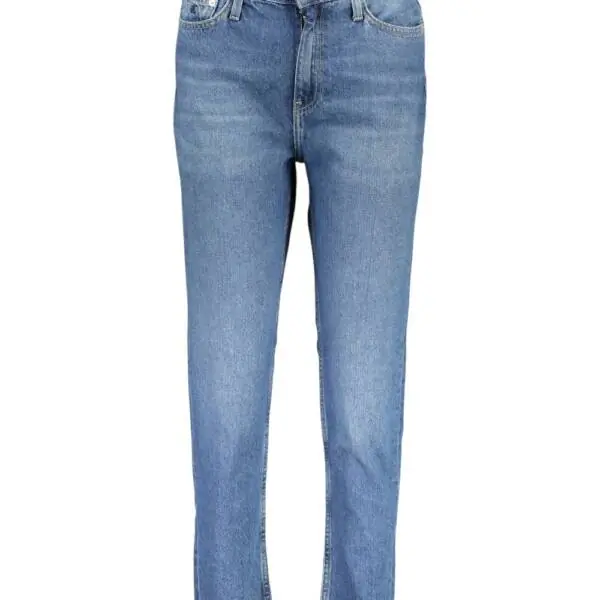 Calvin Klein - Γυναικείο Τζιν High Rise Heritage Mom Tapered Fit J20J220194-U1BJ Μπλε J20J220194-U1BJ