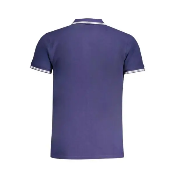 Cavalli Class - Ανδρική Μπλούζα Κοντομάνικη Polo Πικέ QXT64YKB002-04900 Μπλε Ναυτικό QXT64YKB002-04900