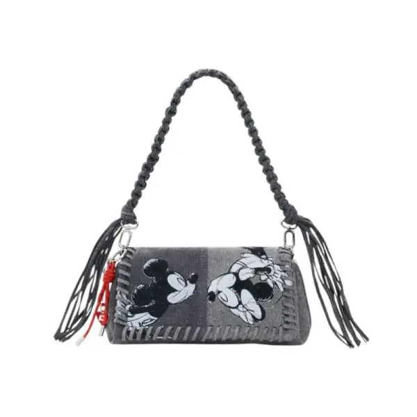 Desigual - Γυναικεία Τσάντα Mickey Kiss Naron 26SAXD18-2060 Γκρι
