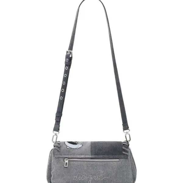 Desigual - Γυναικεία Τσάντα Mickey Kiss Naron 26SAXD18-2060 Γκρι 26SAXD18-2060