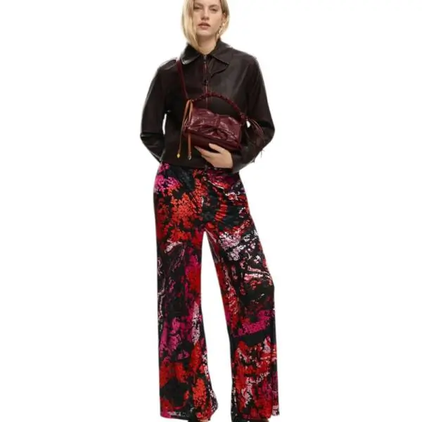 Desigual - Γυναικεία Τσάντα Ώμου Rodio Naron Mini 26SAXP91-3032 Βυσσινί 26SAXP91-3032