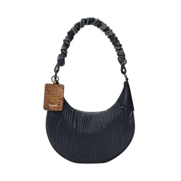 Desigual - Γυναικεία Τσάντα Ώμου Helium Calgary 26SAXPBC-2000 Μαύρο