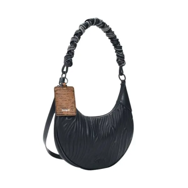 Desigual - Γυναικεία Τσάντα Ώμου Helium Calgary 26SAXPBC-2000 Μαύρο 26SAXPBC-2000