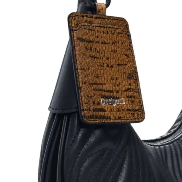 Desigual - Γυναικεία Τσάντα Ώμου Helium Calgary 26SAXPBC-2000 Μαύρο 26SAXPBC-2000