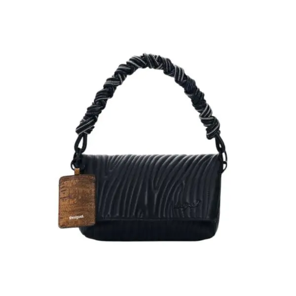 Desigual - Γυναικεία Τσάντα Ώμου Helium Trokel 26SAXPBA-2000 Μαύρο