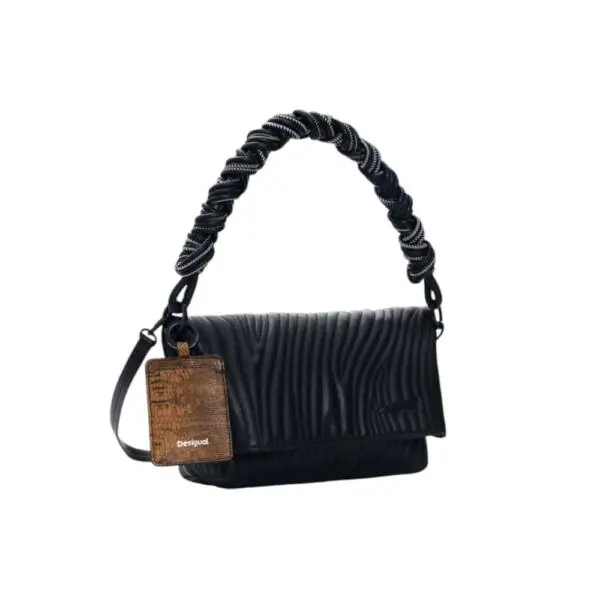Desigual - Γυναικεία Τσάντα Ώμου Helium Trokel 26SAXPBA-2000 Μαύρο 26SAXPBA-2000