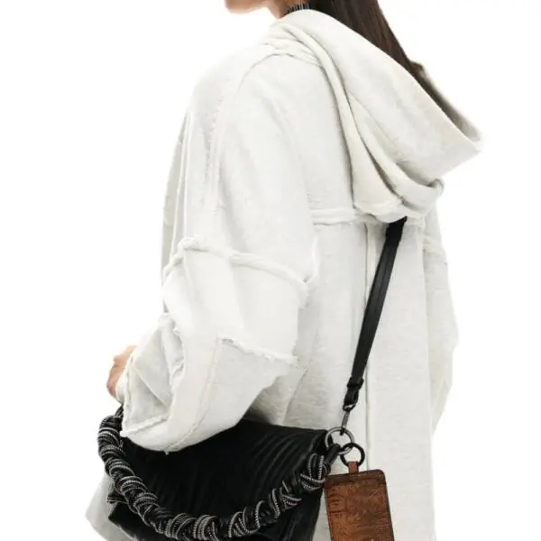 Desigual - Γυναικεία Τσάντα Ώμου Helium Trokel 26SAXPBA-2000 Μαύρο 26SAXPBA-2000