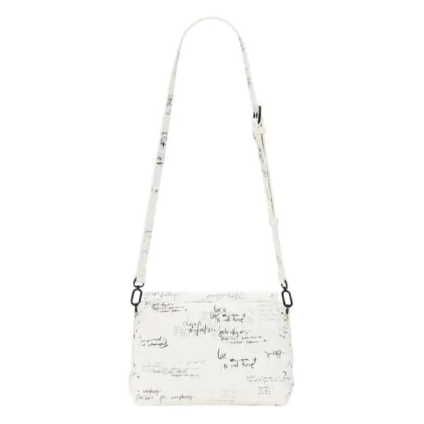 Desigual - Γυναικεία Τσάντα Ώμου Indio Phuket Mini Soft 26SAXPAJ-1008 Λευκό 26SAXPAJ-1008