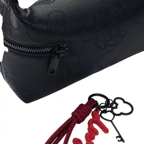 Desigual - Γυναικεία Τσάντα Ώμου Mickey Lines Huntington 26SAXP75-2000 Μαύρο 26SAXP75-2000