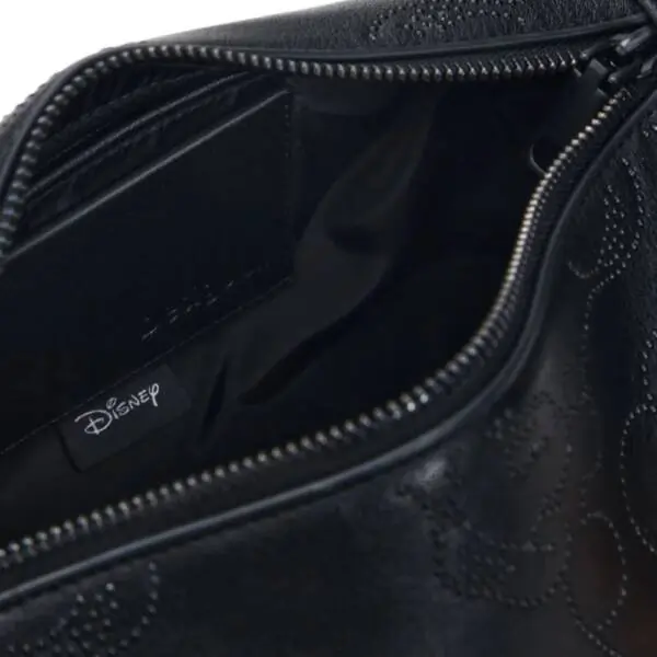 Desigual - Γυναικεία Τσάντα Ώμου Mickey Lines Huntington 26SAXP75-2000 Μαύρο 26SAXP75-2000