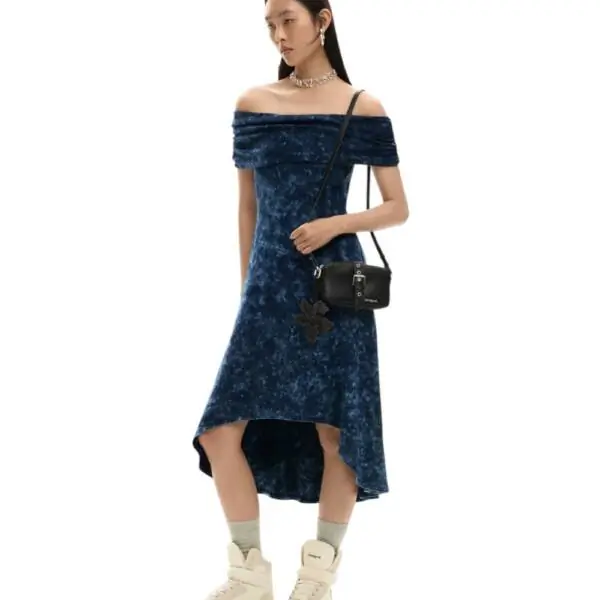 Desigual - Γυναικεία Τσάντα Ώμου Mone Curio Julia 26SAYP08-6009 Καφέ 26SAYP08-6009