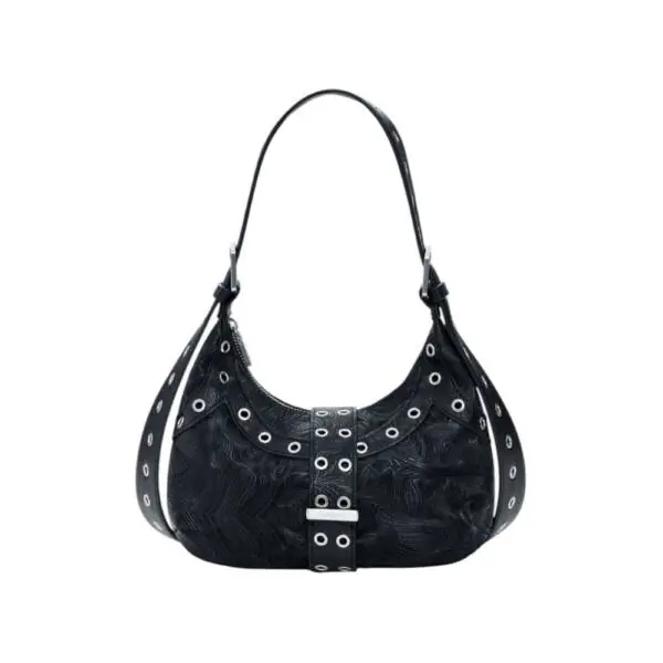 Desigual - Γυναικεία Τσάντα Ώμου Moonstone Margot Mini 26SAXP37-2000 Μαύρο