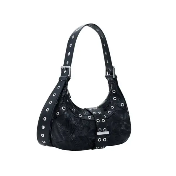 Desigual - Γυναικεία Τσάντα Ώμου Moonstone Margot Mini 26SAXP37-2000 Μαύρο 26SAXP37-2000