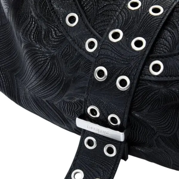 Desigual - Γυναικεία Τσάντα Ώμου Moonstone Margot Mini 26SAXP37-2000 Μαύρο 26SAXP37-2000