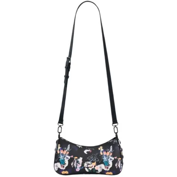 Desigual - Γυναικεία Τσάντα Ώμου Osmio Alsacia 2.0 26SAXPB1-2000 Μαύρο/Πολύχρωμο 26SAXPB1-2000