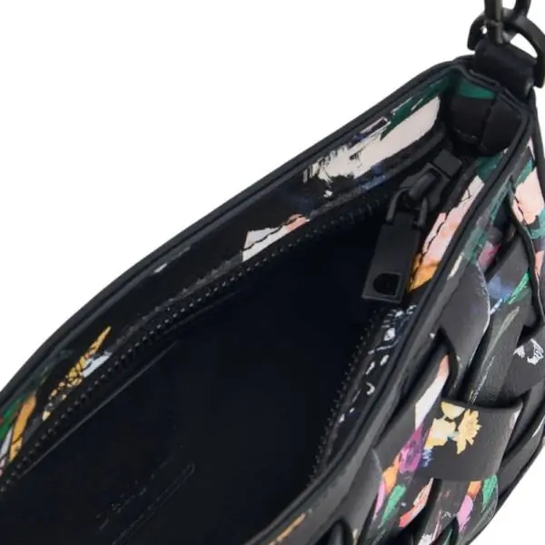 Desigual - Γυναικεία Τσάντα Ώμου Osmio Alsacia 2.0 26SAXPB1-2000 Μαύρο/Πολύχρωμο 26SAXPB1-2000