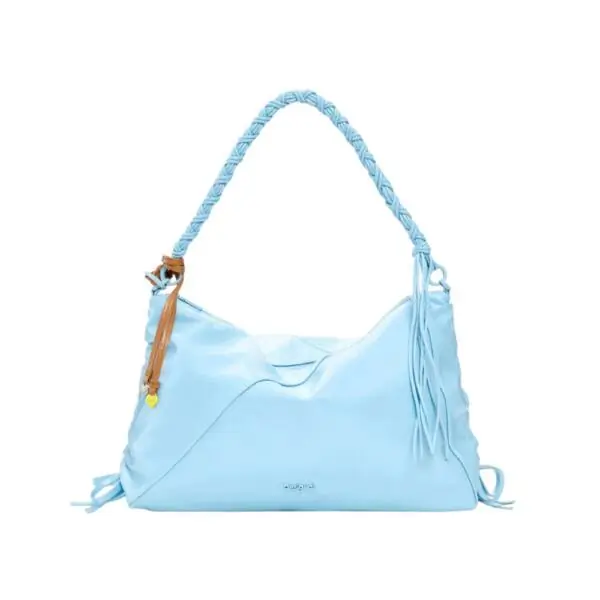 Desigual - Γυναικεία Τσάντα Ώμου Rodio Leiria 26SAXPBP-5048 Γαλάζιο