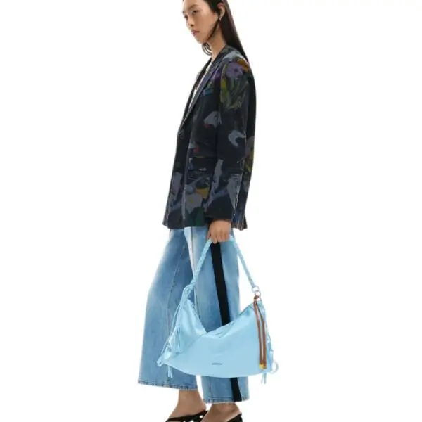 Desigual - Γυναικεία Τσάντα Ώμου Rodio Leiria 26SAXPBP-5048 Γαλάζιο 26SAXPBP-5048