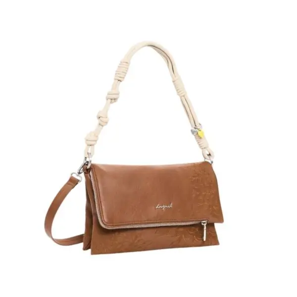 Desigual - Γυναικεία Τσάντα Ώμου Sierra Murano 26SAXPB8-6011 Καφέ 26SAXPB8-6011