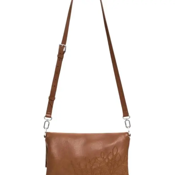 Desigual - Γυναικεία Τσάντα Ώμου Sierra Murano 26SAXPB8-6011 Καφέ 26SAXPB8-6011