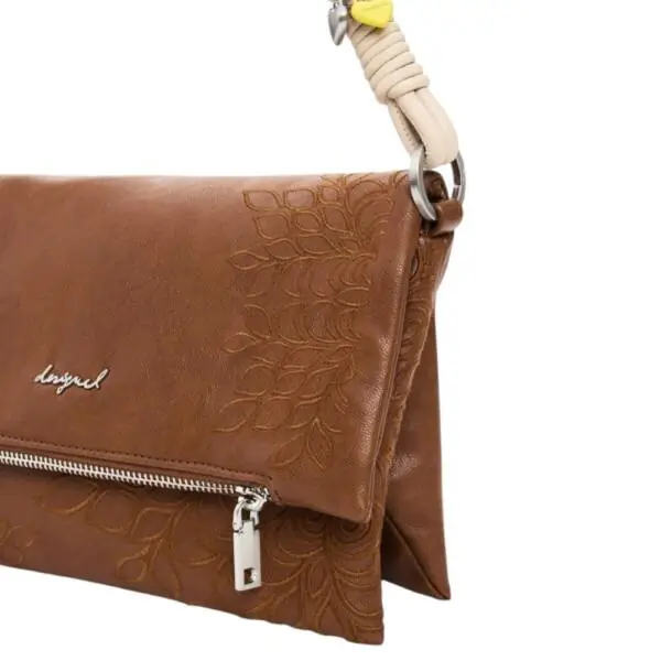 Desigual - Γυναικεία Τσάντα Ώμου Sierra Murano 26SAXPB8-6011 Καφέ 26SAXPB8-6011