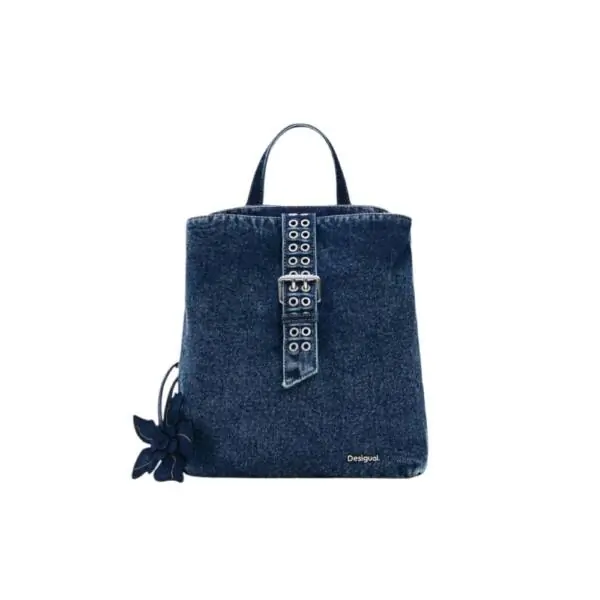 Desigual - Γυναικείο Σακίδιο Πλάτης Curio Denim Sumy Mini 26SAKD03-5008 Μπλε