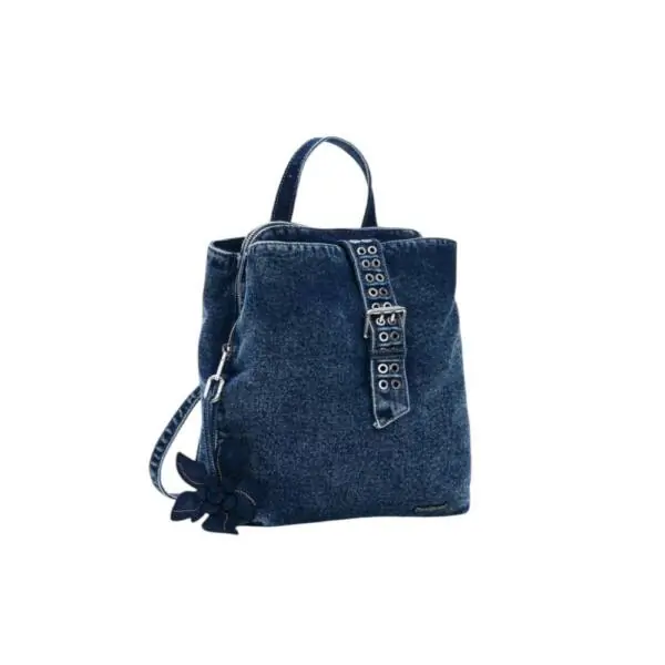 Desigual - Γυναικείο Σακίδιο Πλάτης Curio Denim Sumy Mini 26SAKD03-5008 Μπλε 26SAKD03-5008