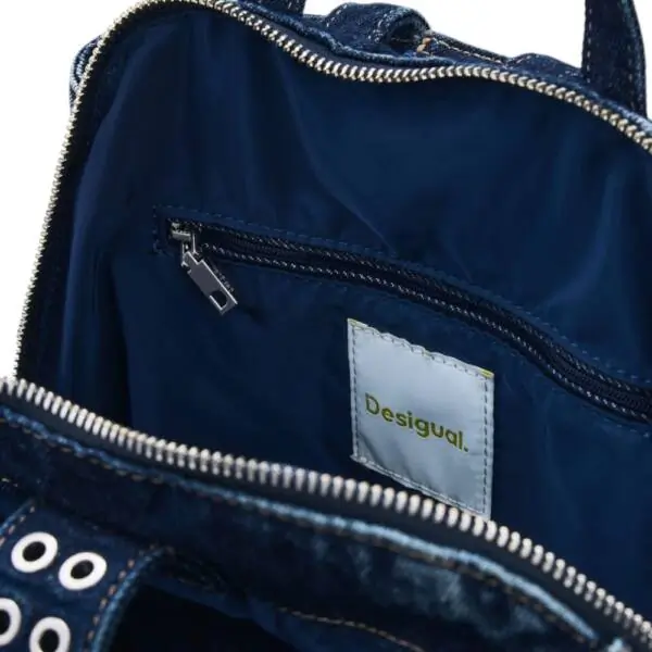 Desigual - Γυναικείο Σακίδιο Πλάτης Curio Denim Sumy Mini 26SAKD03-5008 Μπλε 26SAKD03-5008