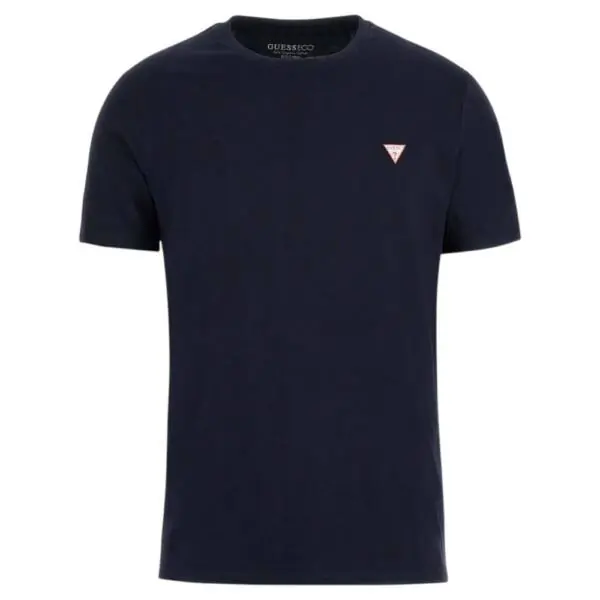 Guess - Ανδρικό T-shirt Cn Ss Core Tee Slim Fit M2YI36I3Z14-G7V2 Μπλε Σκούρο M2YI36I3Z14-G7V2