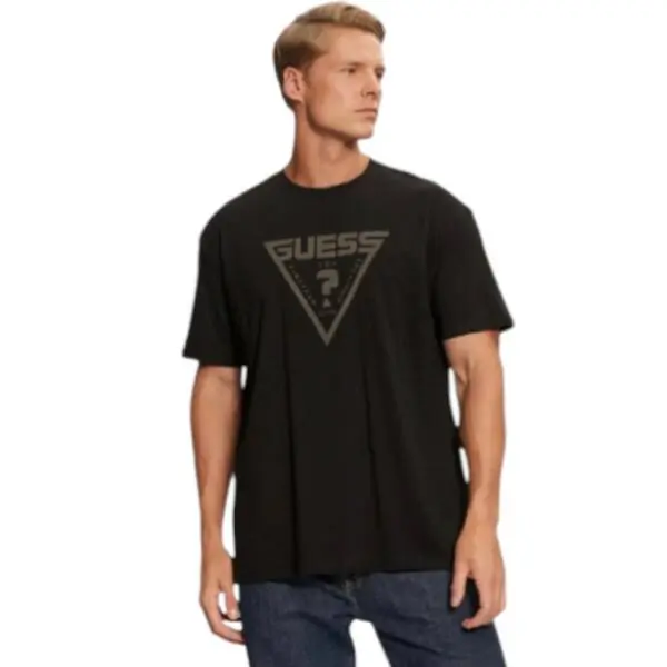 Guess - Ανδρικό T-shirt Essential Logo Z4BI02I3Z14-JBLK Μαύρο