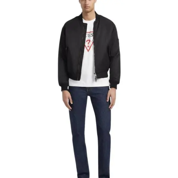 Guess - Ανδρικό T-shirt Iconic T Organic Cotton M4YI45K8FQ4-G011 Λευκό M4YI45K8FQ4-G011