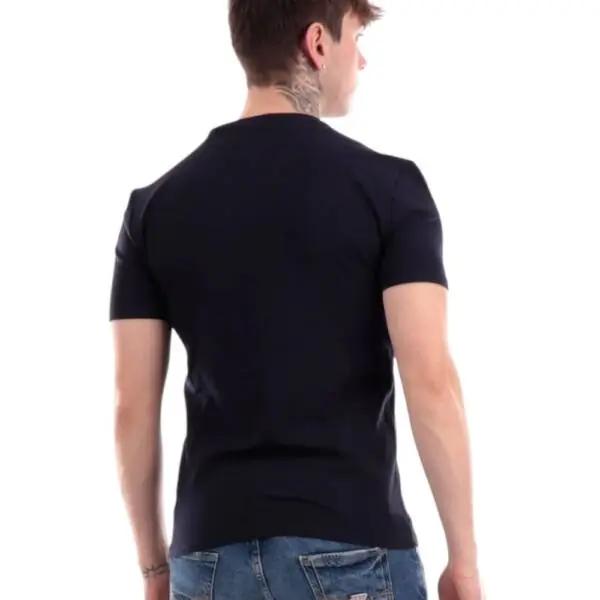 Guess - Ανδρικό T-shirt Short Sleeved Regular Fit M2YI24J1314-G7V2 Μπλε M2YI24J1314-G7V2