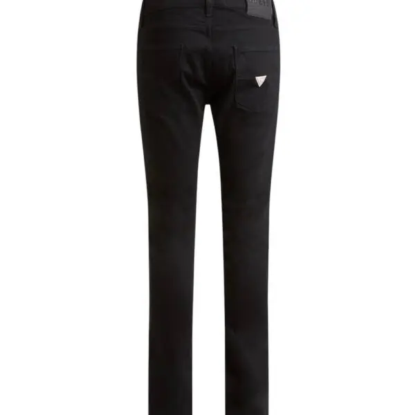 Guess - Ανδρικό Παντελόνι Τζιν Chris Super Skinny M2YA27D4Q51-2CRB Μαύρο M2YA27D4Q51-2CRB