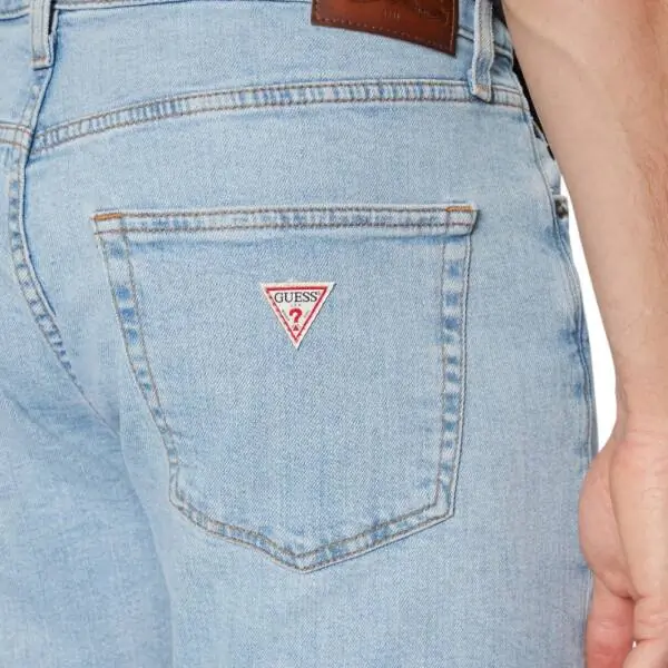 Guess - Ανδρικό Παντελόνι Τζιν G14 Slim Fit Light Blue M4YA1CD5DM1-VAR4 Μπλε Ανοιχτό M4YA1CD5DM1-VAR4