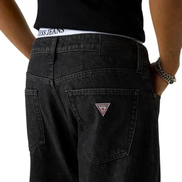 Guess - Ανδρικό Παντελόνι Τζιν G16 Straight M5YA1BD6571-IJVB Μαύρο M5YA1BD6571-IJVB