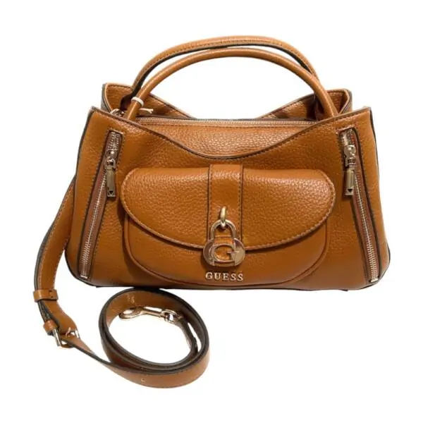 Guess - Γυναικεία Τσάντα Jessa Bag HWBG836206-CAR Καφέ